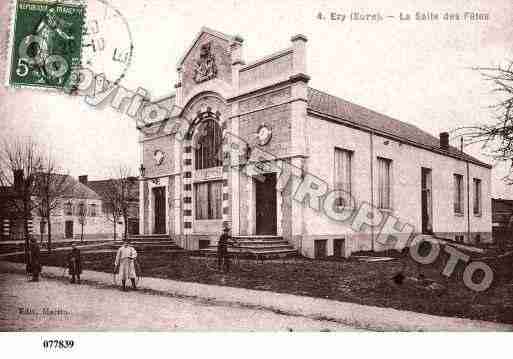 Ville de EZYSUREURE, carte postale ancienne