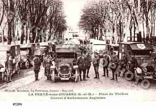 Ville de FERTESOUSJOUARRE(LA), carte postale ancienne