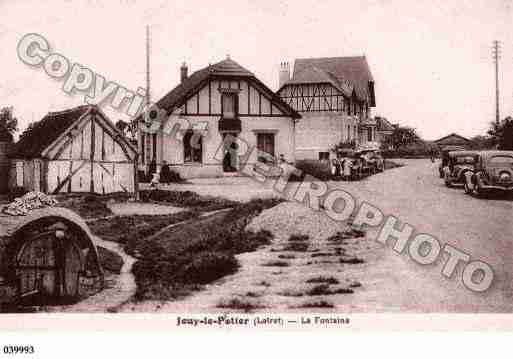 Ville de JOUYLEPOTIER, carte postale ancienne