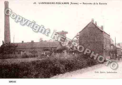 Ville de LABOISSIEREENSANTERRE, carte postale ancienne