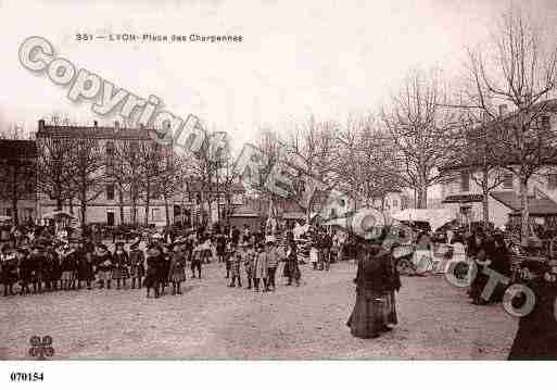 Ville de LYON, carte postale ancienne