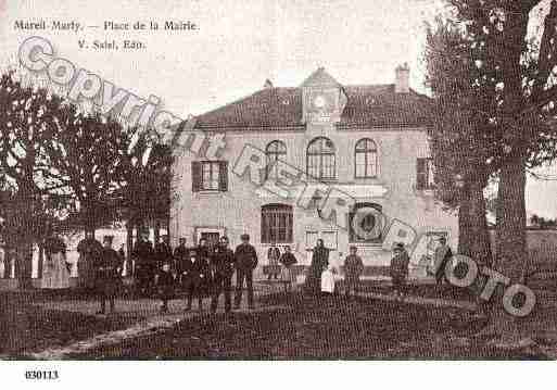 Ville de MAREILMARLY, carte postale ancienne