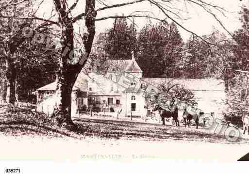 Ville de MARTINVELLE, carte postale ancienne