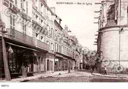 Ville de MONTARGIS, carte postale ancienne