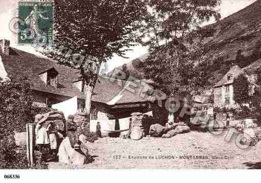 Ville de MONTAUBANDELUCHON, carte postale ancienne