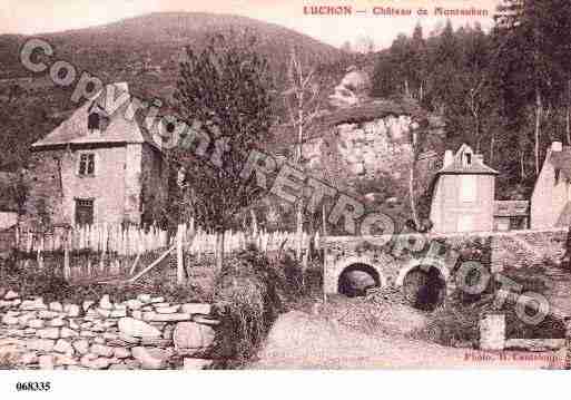 Ville de MONTAUBANDELUCHON, carte postale ancienne