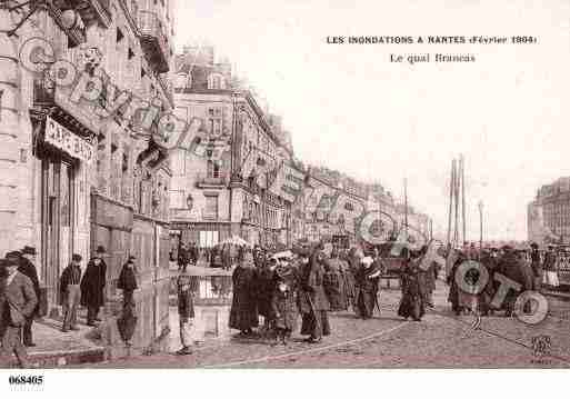 Ville de NANTES, carte postale ancienne