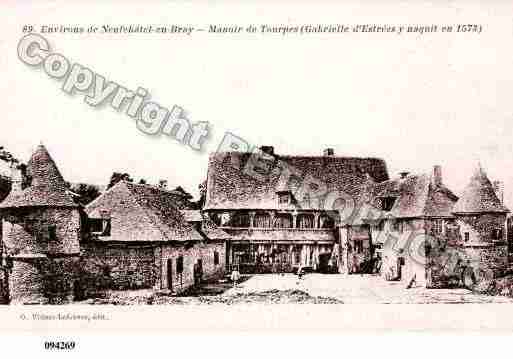 Ville de NEUFCHATELENBRAY, carte postale ancienne