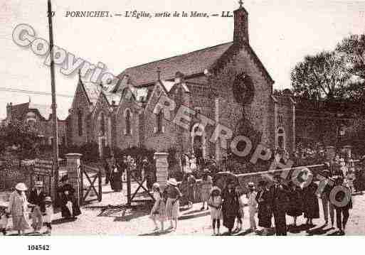 Ville de PORNICHET, carte postale ancienne