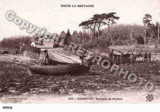 Ville de RELECQUKERHUON(LE), carte postale ancienne