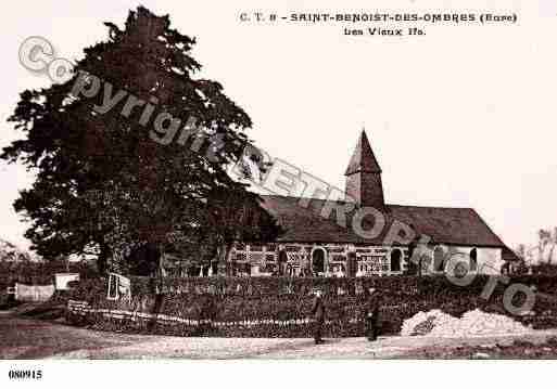 Ville de SAINTBENOITDESOMBRES, carte postale ancienne