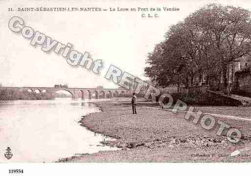 Ville de SAINTSEBASTIENSURLOIRE, carte postale ancienne