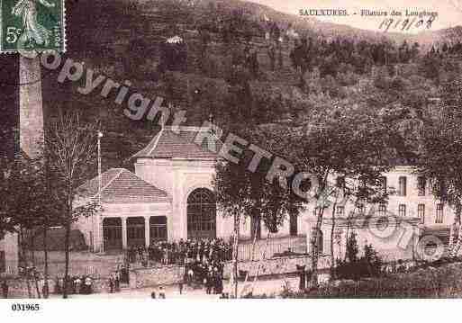 Ville de SAULXURESSURMOSELOTTE, carte postale ancienne