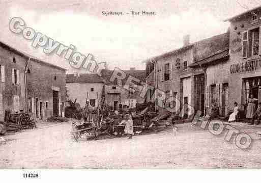 Ville de SEICHAMPS, carte postale ancienne