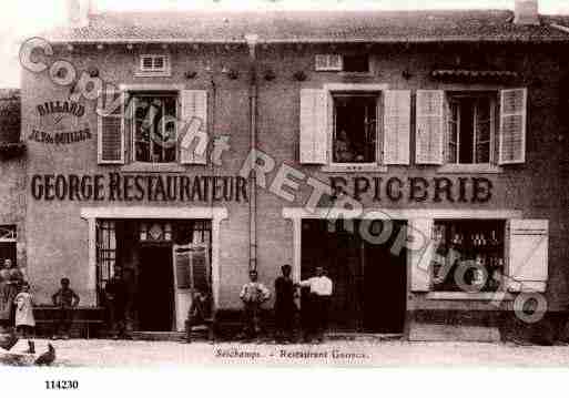 Ville de SEICHAMPS, carte postale ancienne