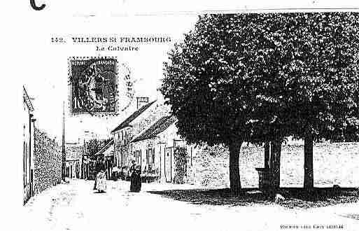 Ville de VILLERSSTFRAMBOURG, carte postale ancienne