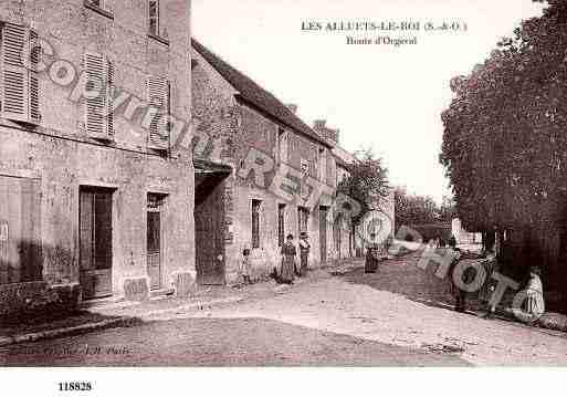 Ville de ALLUETSLEROI(LES), carte postale ancienne