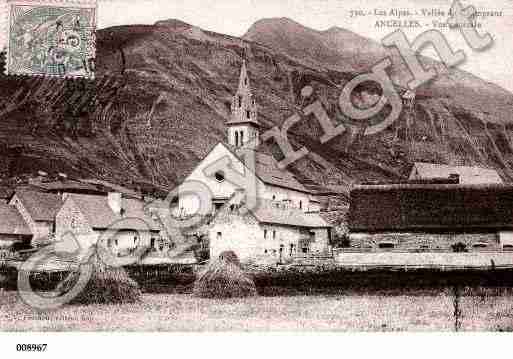 Ville de ANCELLE, carte postale ancienne