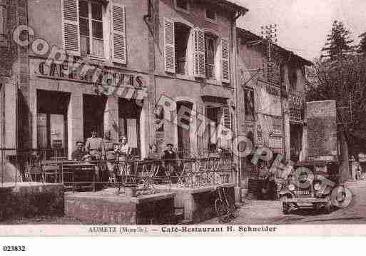 Ville de AUMETZ, carte postale ancienne