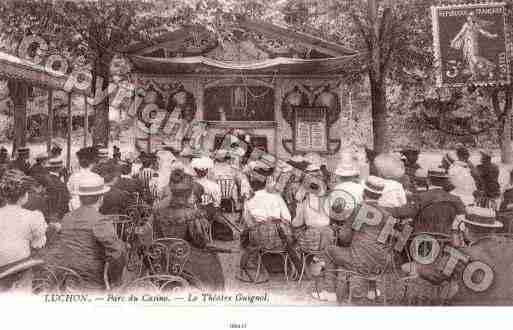 Ville de BAGNERESDELUCHON, carte postale ancienne