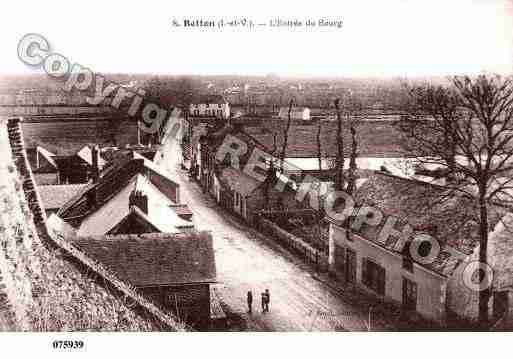 Ville de BETTON, carte postale ancienne