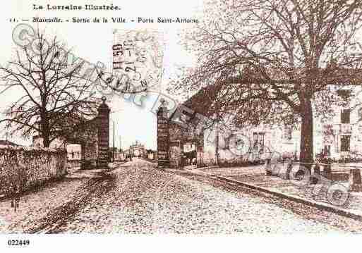 Ville de BLAINVILLESURL'EAU, carte postale ancienne