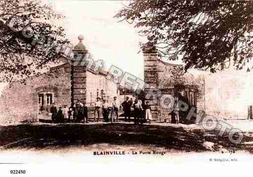 Ville de BLAINVILLESURL'EAU, carte postale ancienne