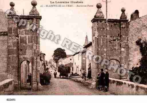 Ville de BLAINVILLESURL'EAU, carte postale ancienne