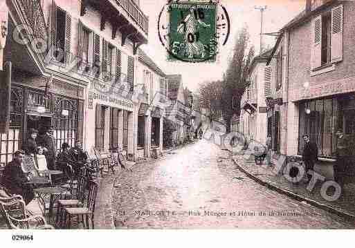 Ville de BOURRONMARLOTTE, carte postale ancienne