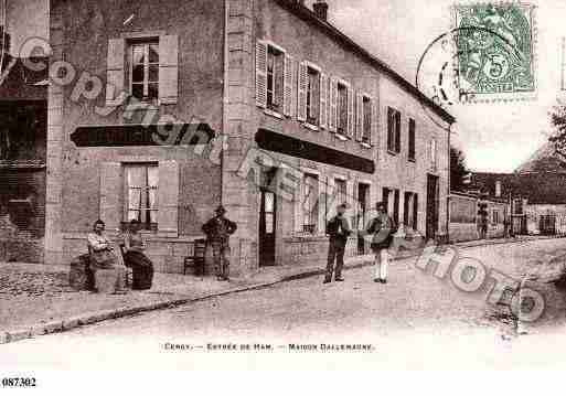 Ville de CERGY, carte postale ancienne