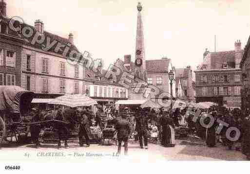 Ville de CHARTRES, carte postale ancienne