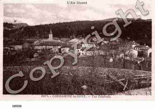 Ville de CONDAMINE, carte postale ancienne