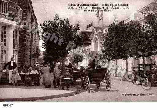 Ville de DINARD, carte postale ancienne