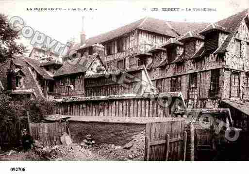 Ville de ELBEUF, carte postale ancienne