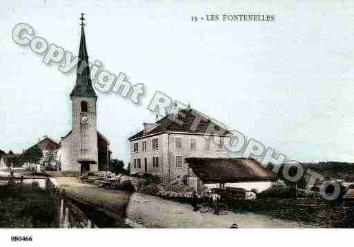 Ville de FONTENELLES(LES), carte postale ancienne