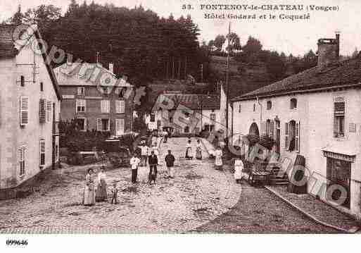 Ville de FONTENOYLECHATEAU, carte postale ancienne