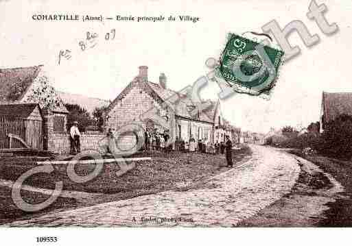 Ville de FROIDMONTCOHARTILLE, carte postale ancienne