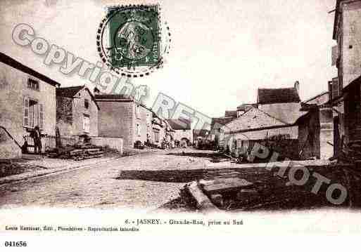 Ville de JASNEY, carte postale ancienne