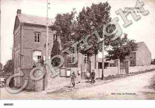 Ville de JONCOURT, carte postale ancienne