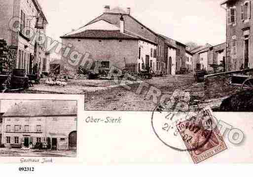 Ville de KERLINGLESSIERCK, carte postale ancienne