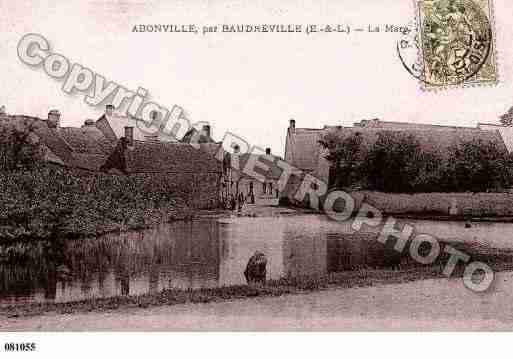 Ville de LEVESVILLELACHENARD, carte postale ancienne