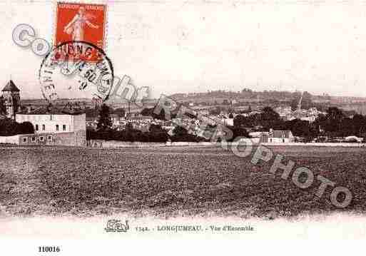 Ville de LONGJUMEAU, carte postale ancienne