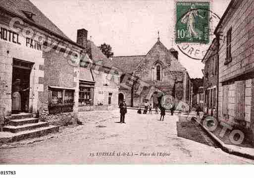 Ville de LUZILLE, carte postale ancienne