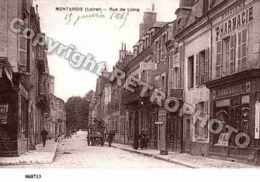 Ville de MONTARGIS, carte postale ancienne