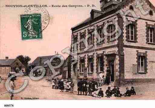 Ville de NOUVIONETCATILLON, carte postale ancienne