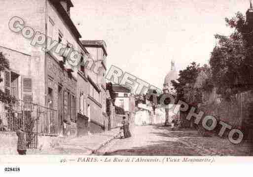 Ville de PARIS18, carte postale ancienne