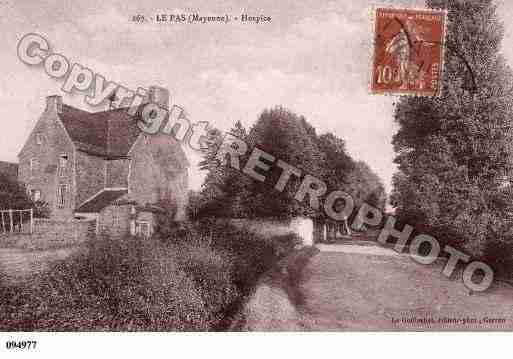 Ville de PAS(LE), carte postale ancienne