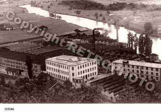 Ville de PONTARLIER, carte postale ancienne