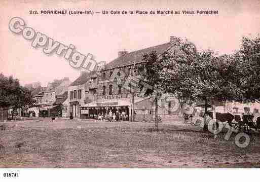 Ville de PORNICHET, carte postale ancienne