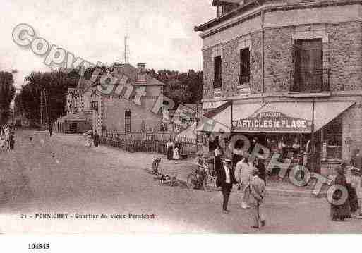 Ville de PORNICHET, carte postale ancienne